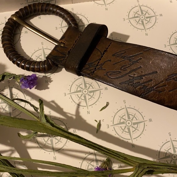 Diesel Cow Leather Belt Made In ITaly size 85cm - Picture 2 of 13